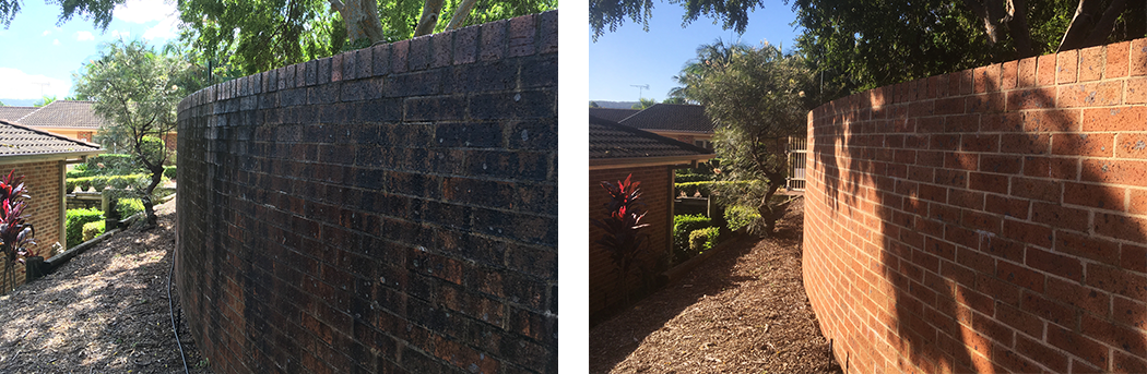 brick wall cleaning Sydney