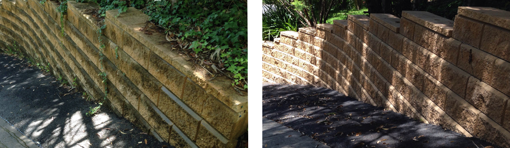 brick wall cleaning Sydney